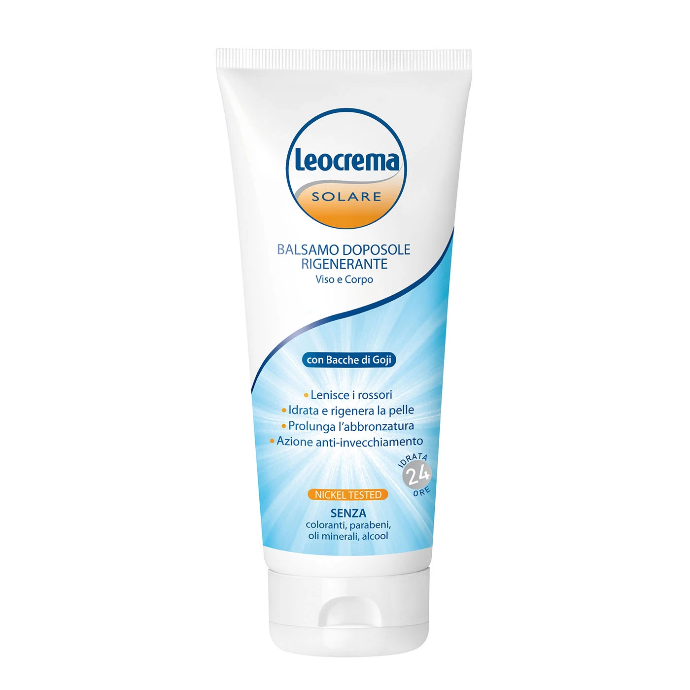 Leocrema Doposole Con Bacche Di Goji 200ml 1 Leocrema Doposole Con Bacche Di Goji 200ml