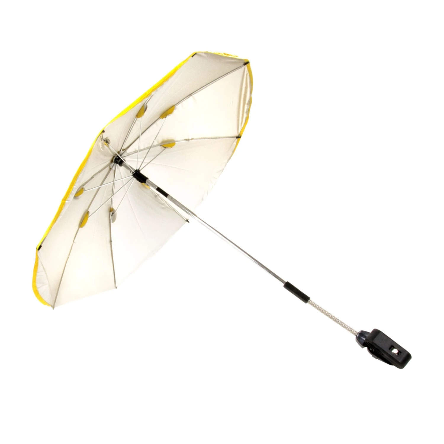 Ombrellino Universale Per Passeggino Giallo 2 Ombrellino Universale Per Passeggino Giallo - immagine 2