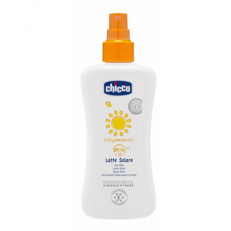 CHICCO Latte Solare Spray SPF25+ 150ml 1 CHICCO Latte Solare Spray SPF25+ 150ml