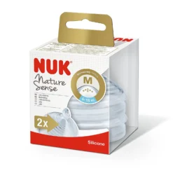 NUK 2 Tettarelle Nature Sense 6-18m -Bambino Prodotti Negozio 0011273 2 tettarelle nature sense 6 18m
