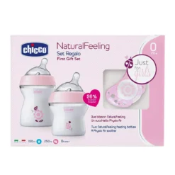 CHICCO Set Regalo Natural Feeling Bimba -Bambino Prodotti Negozio 0020619 set regalo natural feeling bimba