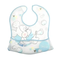 Bavaglino A Strappo Con Tasca Mickey Mouse Tender