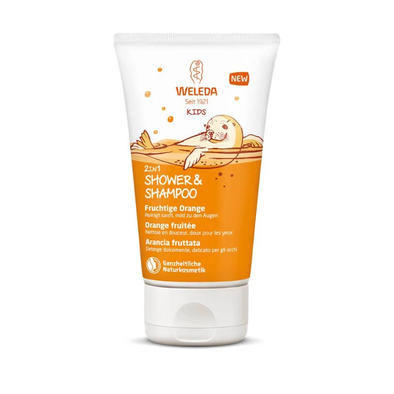 Weleda Kids Doccia Shampoo 2 In 1 Arancia Fruttata 150ml 1 Weleda Kids Doccia Shampoo 2 In 1 Arancia Fruttata 150ml