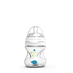 Mimic Collection 150 Ml Biberon Con Valvola Riduci Coliche Bianco