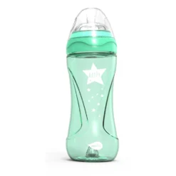 Mimic Cool 330 Ml Biberon Con Valvola Riduci Coliche Verde