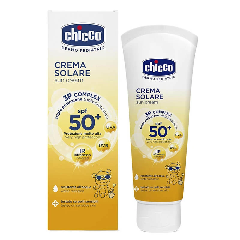 CHICCO Crema Solare SPF 50+ 75ml 1 CHICCO Crema Solare SPF 50+ 75ml