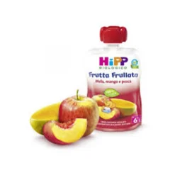 Hipp Frutta Frullata Bio Mela Mango E Pesca 90 G