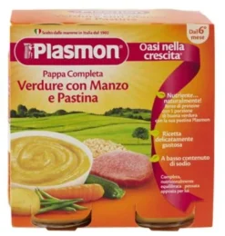 Pappa Manzo Verdura Pastina 190 G X 2 Pezzi
