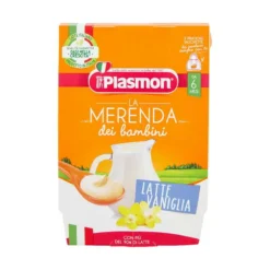 Merenda Latte E Vaniglia 2 X 120g