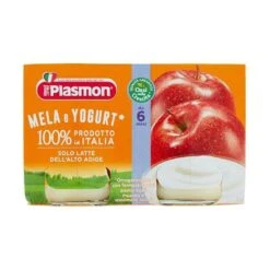 Merenda Yogurt E Mela 2 X 120g