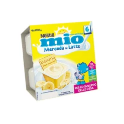 Nestlé® Merenda Lattea Banana 4 X 100g