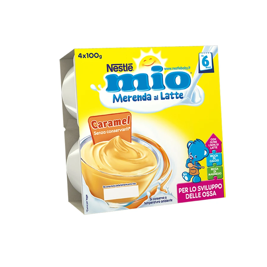 Nestlé® Merenda Lattea Caramel 4 X 100g 1 Nestlé® Merenda Lattea Caramel 4 X 100g