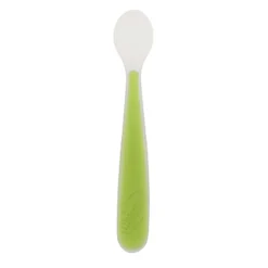 CHICCO Cucchiaio In Morbido Silicone Verde