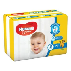 HUGGIES Pannolini Unistar Midi 3 20 Pezzi