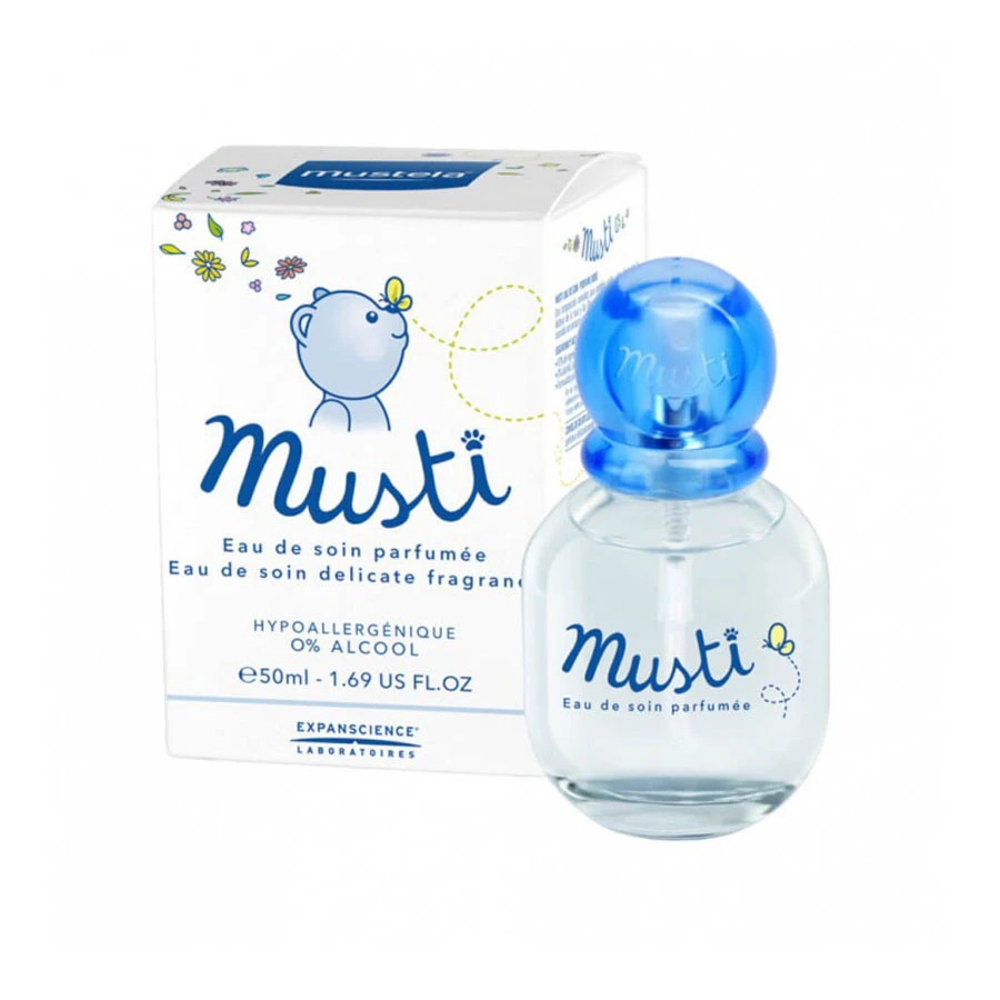 Mustela Musti Acqua Di Trattamento Profumata 50 Ml 1 Mustela Musti Acqua Di Trattamento Profumata 50 Ml