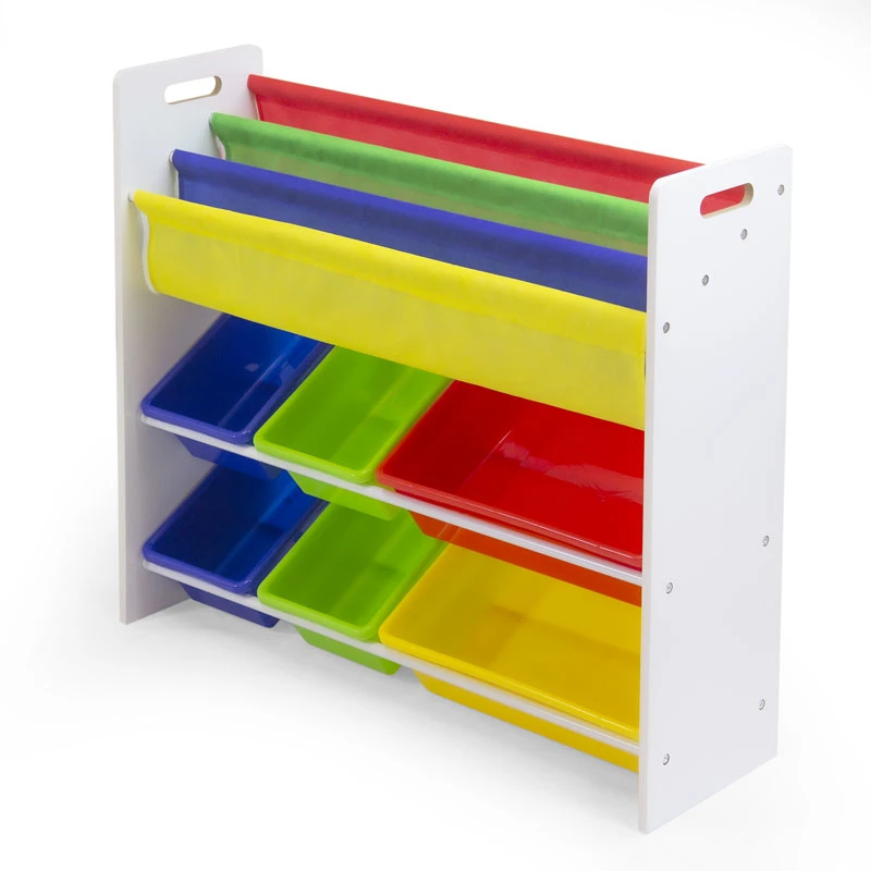 Scaffale Medium In Legno Porta Libri E Giocattoli 2 Scaffale Medium In Legno Porta Libri E Giocattoli - immagine 2