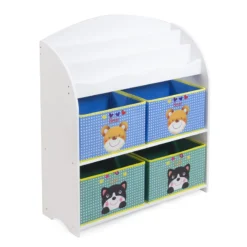 Mobiletto In Legno Porta Libri E Giocattoli -Bambino Prodotti Negozio 0047724 mobiletto in legno porta libri e giocattoli