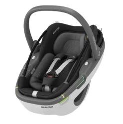 Maxi-Cosi Seggiolino Auto Coral 360 R129 I-Size Con Porte Enfant Integrato E Capottina Parasole 40-75cm