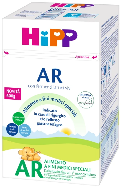 Hipp Latte AR Antireflusso 600gr 1 Hipp Latte AR Antireflusso 600gr