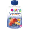 Hipp Frutta Frullata Bio Biscotto Mela Fragola E Mirtillo 90gr