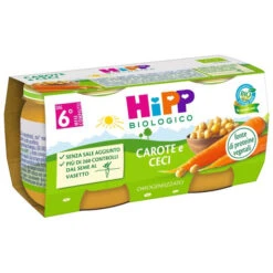 Hipp Omogeneizzato Bio Carote E Ceci