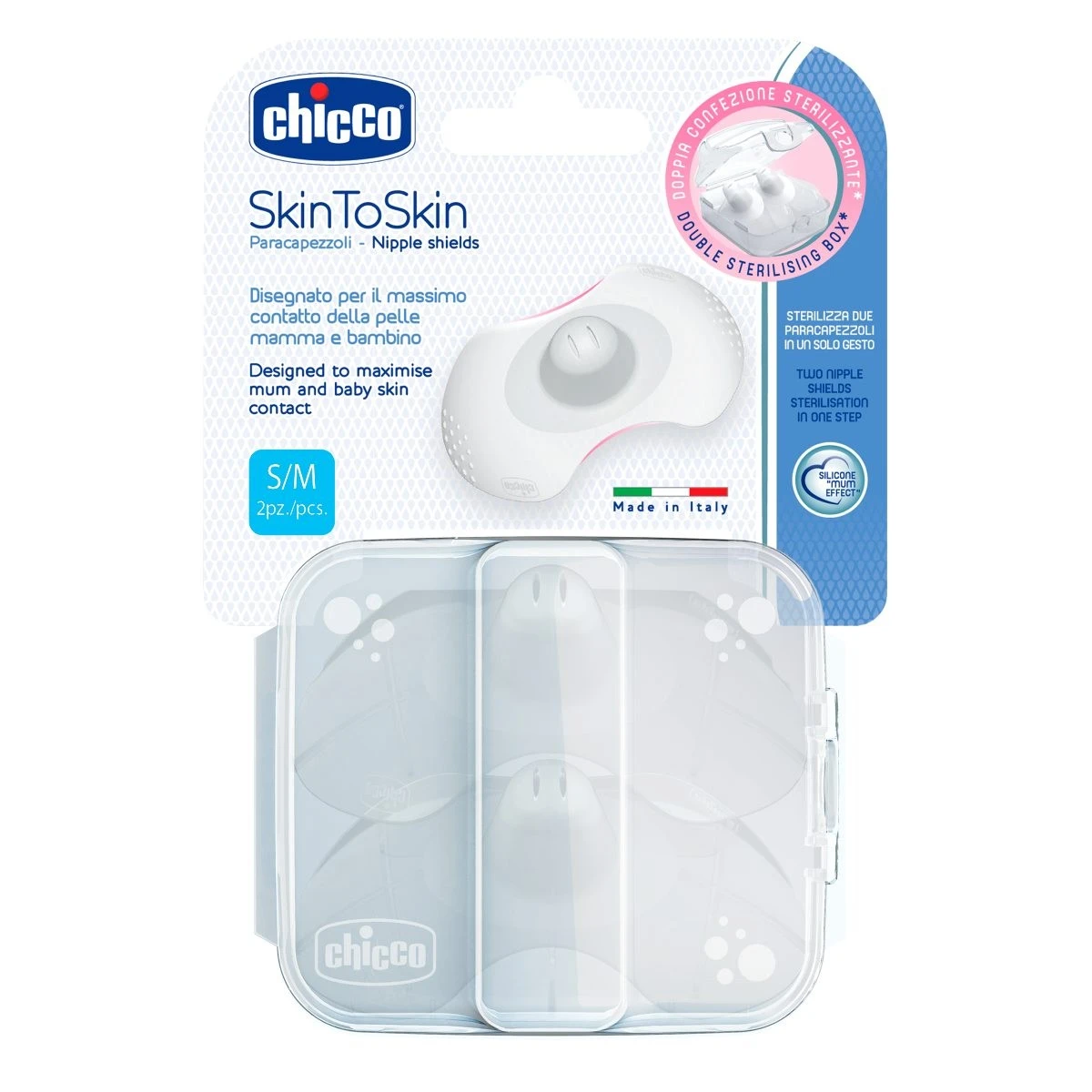 CHICCO Paracapezzoli SkinToSkin 2 CHICCO Paracapezzoli SkinToSkin - immagine 2