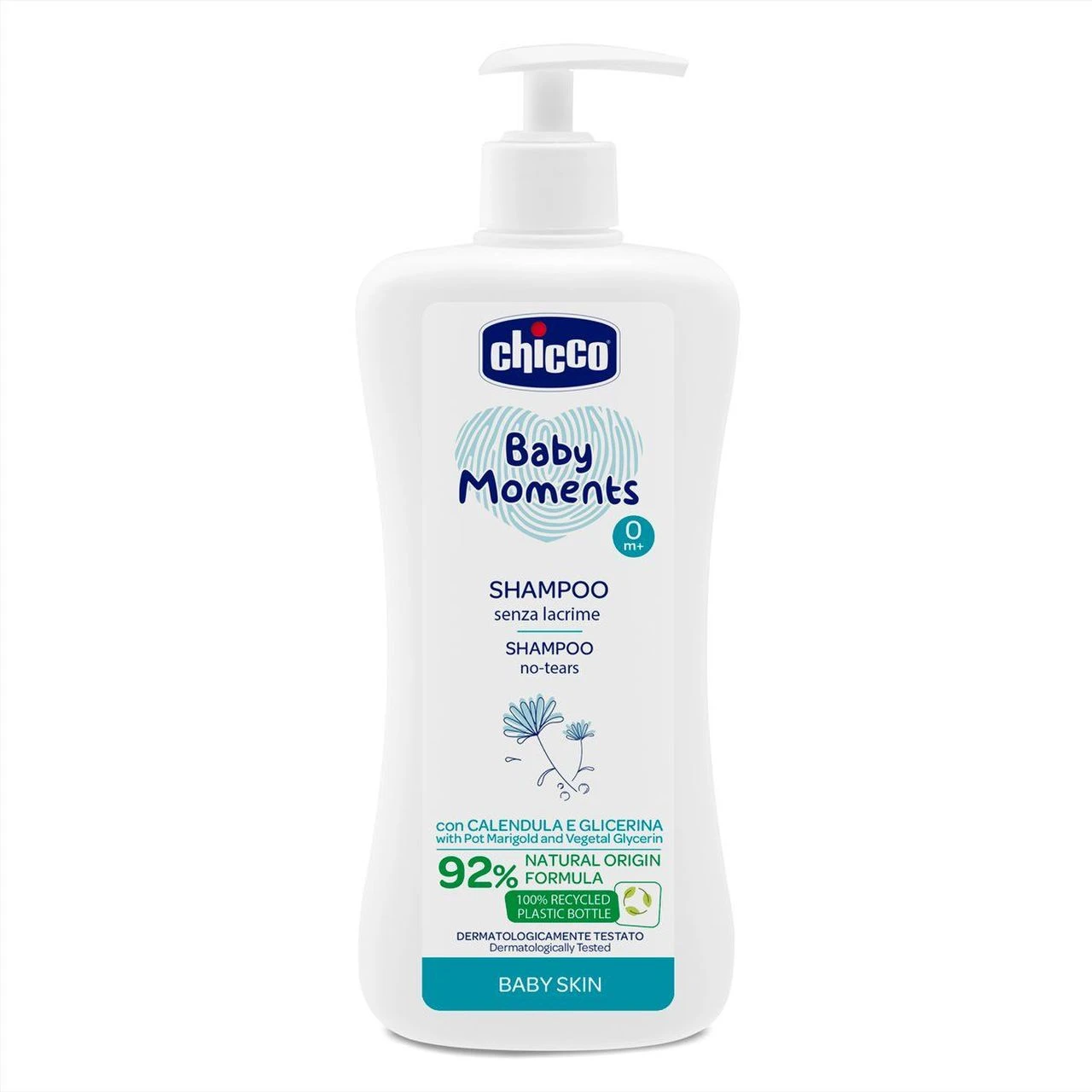 Chicco Shampoo Capelli Bambino Con Calendula Formula Senza Lacrime - Formato 200ml, 500ml 2 Chicco Shampoo Capelli Bambino Con Calendula Formula Senza Lacrime - Formato 200ml, 500ml - immagine 2