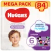 HUGGIES Pannolini Mutandina Ultra Comfort 6 Megapack - 84