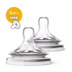 Philips Avent 2 Tettarelle Natural Con Tettarella Anatomica Flusso Lento, Medio O Abbondante -Bambino Prodotti Negozio 0069848 philips avent 2 tettarelle natural con tettarella anatomica flusso lento medio o abbondante