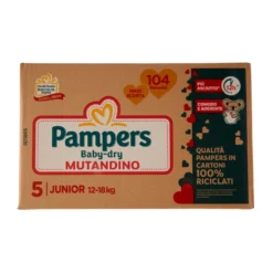 Pampers® Pannolini Mutandina Baby Dry 5 Junior 104 Pezzi