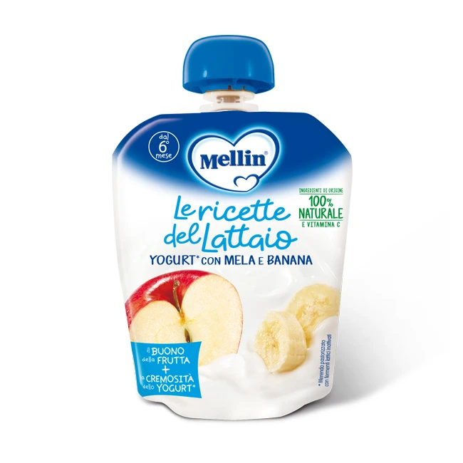 Pouch Latte Mela Banana 85g 1 Pouch Latte Mela Banana 85g