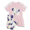 ADIDAS Completo Flower Print Dress And Tights