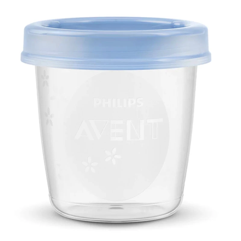 PHILIPS AVENT 5 Vasetti Conservalatte Con Coperchio 180ML 2 PHILIPS AVENT 5 Vasetti Conservalatte Con Coperchio 180ML - immagine 2