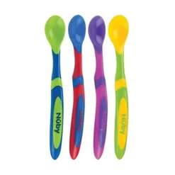 Nuby Set 4 Cucchiaini Seconda Età