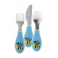 Nuby Set Posate Forchetta Coltello Cucchiaio In Inox 7 Nuby Set Posate Forchetta Coltello Cucchiaio In Inox -Bambino Prodotti Negozio 0075643 set posate forchetta coltello cucchiaio in inox