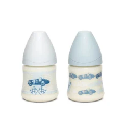 Suavinex Biberon Con Tettarella In Silicone S Da 150ml 0-6 Mesi Azzurro -Bambino Prodotti Negozio 0076427 biberon con tettarella in silicone s da 150ml 0 6 mesi azzurro