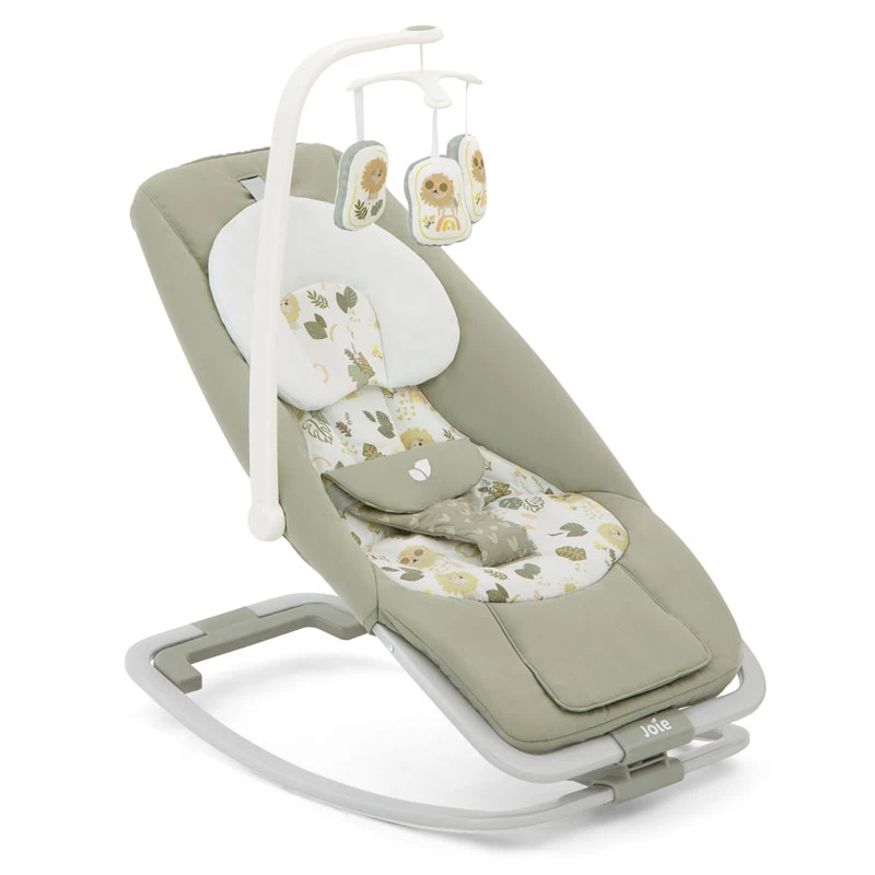 Joie Sdraietta A Dondolo Dreamer Con Vibrazione Regolabile, Pannello Musicale E Arco Giochi 3 Joie Sdraietta A Dondolo Dreamer Con Vibrazione Regolabile, Pannello Musicale E Arco Giochi - immagine 3