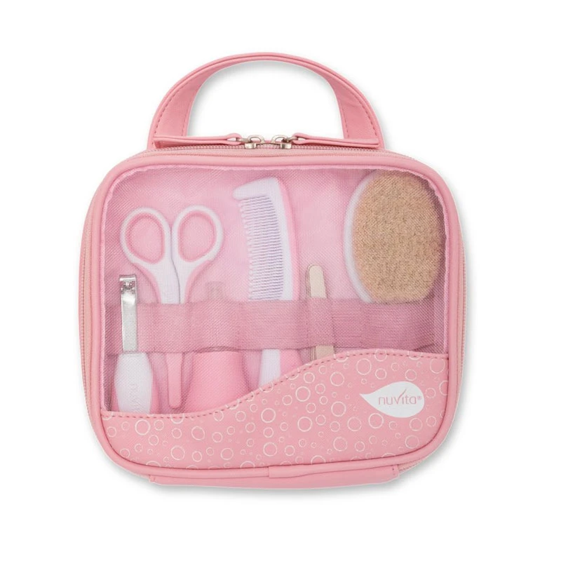 Nuvita Beauty Set Neonato Con Forbici, Spazzola, Pettine, Taglia Unghie 2 Nuvita Beauty Set Neonato Con Forbici, Spazzola, Pettine, Taglia Unghie - immagine 2
