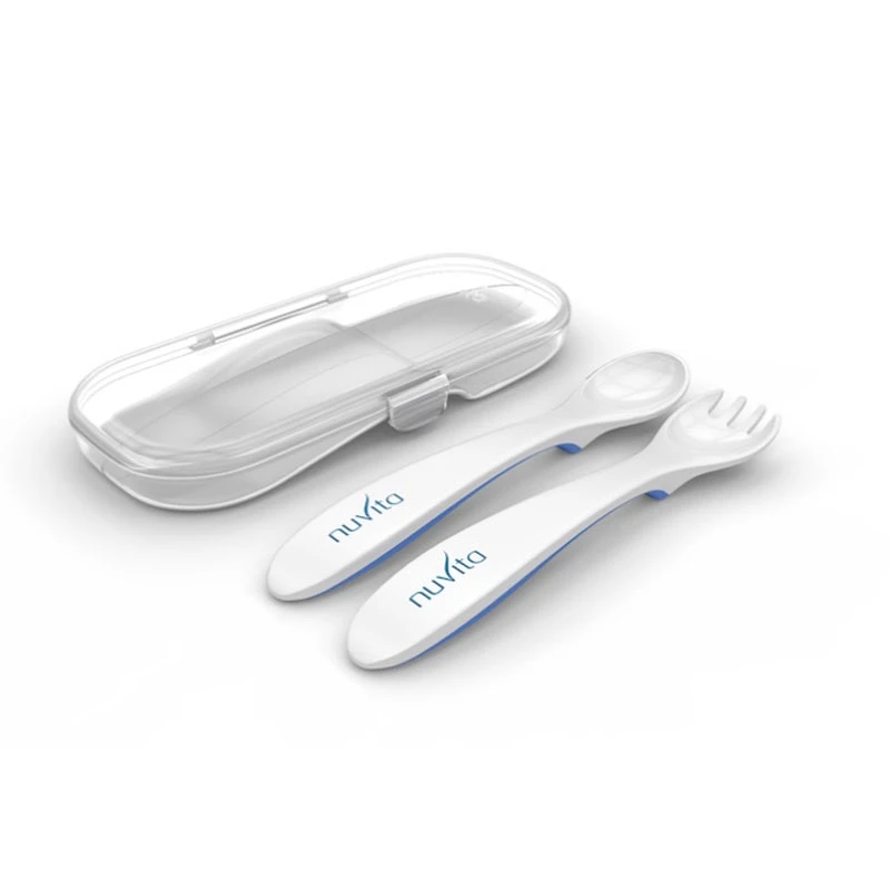 Set Cucchiaio E Forchetta Con Astuccio 1 Set Cucchiaio E Forchetta Con Astuccio