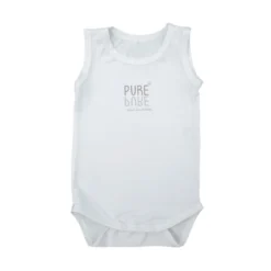 Bamboom Canottiera Body Bambino 100% Organico