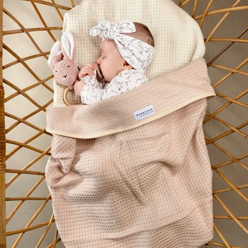 Bamboom Coperta Culla SoftStone Per Culla Neonato 75x100cm 4 Bamboom Coperta Culla SoftStone Per Culla Neonato 75x100cm - immagine 4