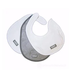 Bamboom Set 3 Bavaglini Bibsset In Bambù