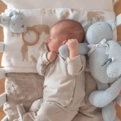 Bamboom Lenzuola Con Federa Per Culla E Carrozzina 75x100cm - Orso -Bambino Prodotti Negozio 0080881 bamboomlenzuola con federa per culla e carrozzina 75x100cm orso