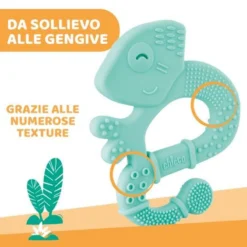 CHICCO Massaggiagengive Soft Iguana -Bambino Prodotti Negozio 0081448 massaggiagengive soft iguana