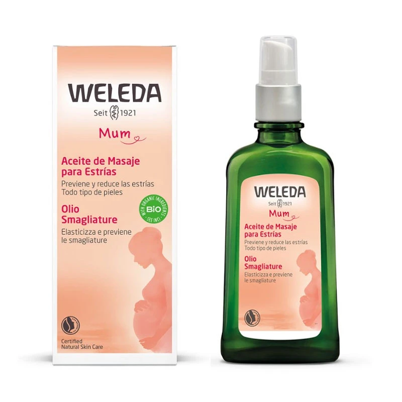Weleda Olio Smagliature 100ml 2 Weleda Olio Smagliature 100ml - immagine 2