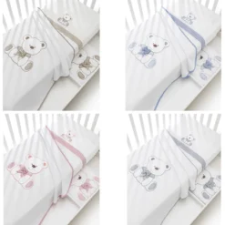 Erbesi Set Lenzuola 3pz Lettino Tato -Bambino Prodotti Negozio 0082108 erbesi set lenzuola 3pz lettino tato