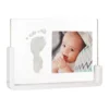 Baby Art Cornice Portafoto Trasparente Per Foto E Impronta Neonato In Legno