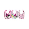 Set Bavaglini Minnie Confezione Da 3 Pz