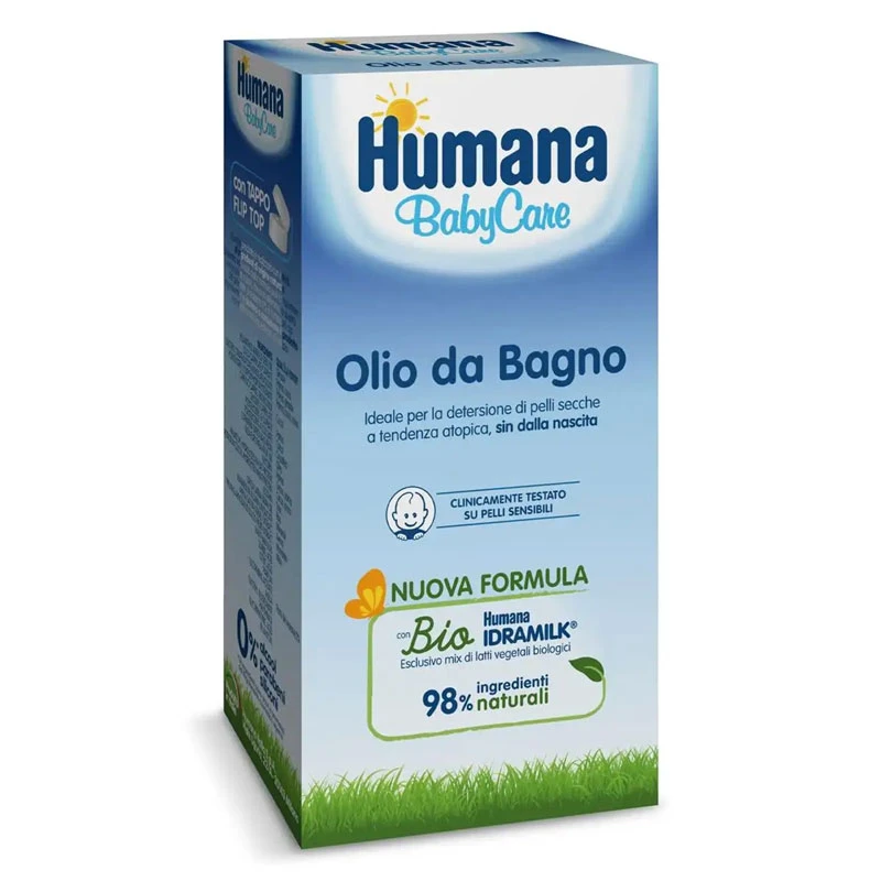 Humana Olio Da Bagno 200ml 1 Humana Olio Da Bagno 200ml