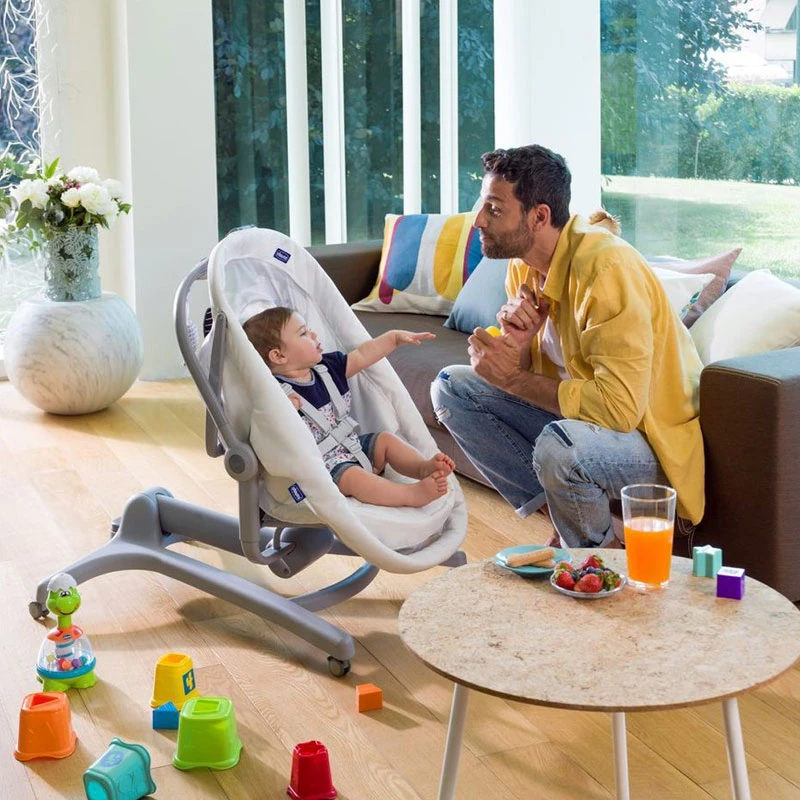 Chicco Culla Baby Hug 4in1 Air Con Funzione Sdraietta, Seggiolone Pappa E Alza Sedia 8 Chicco Culla Baby Hug 4in1 Air Con Funzione Sdraietta, Seggiolone Pappa E Alza Sedia - immagine 8